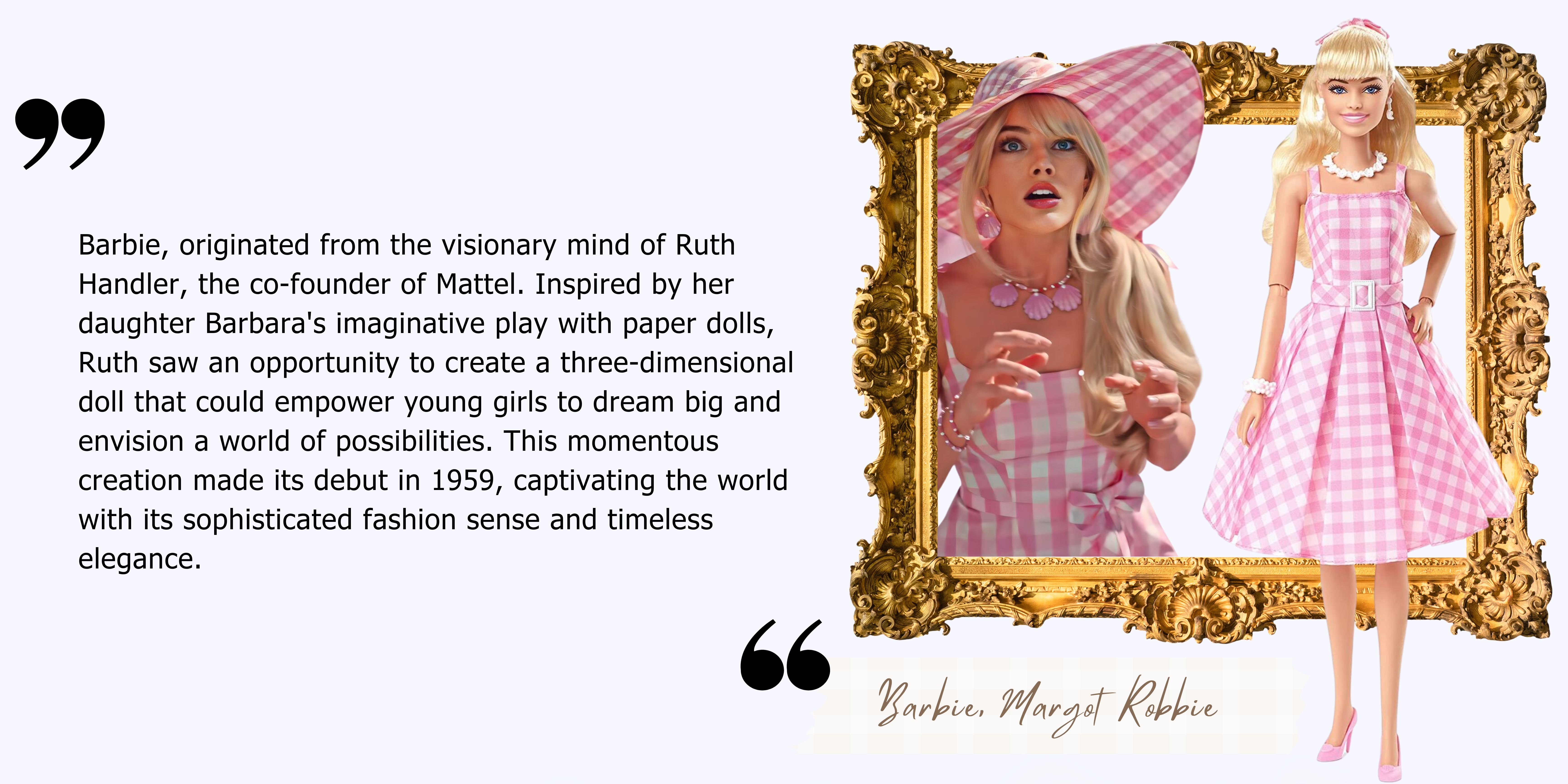 Barbie movie, Margot Robbie